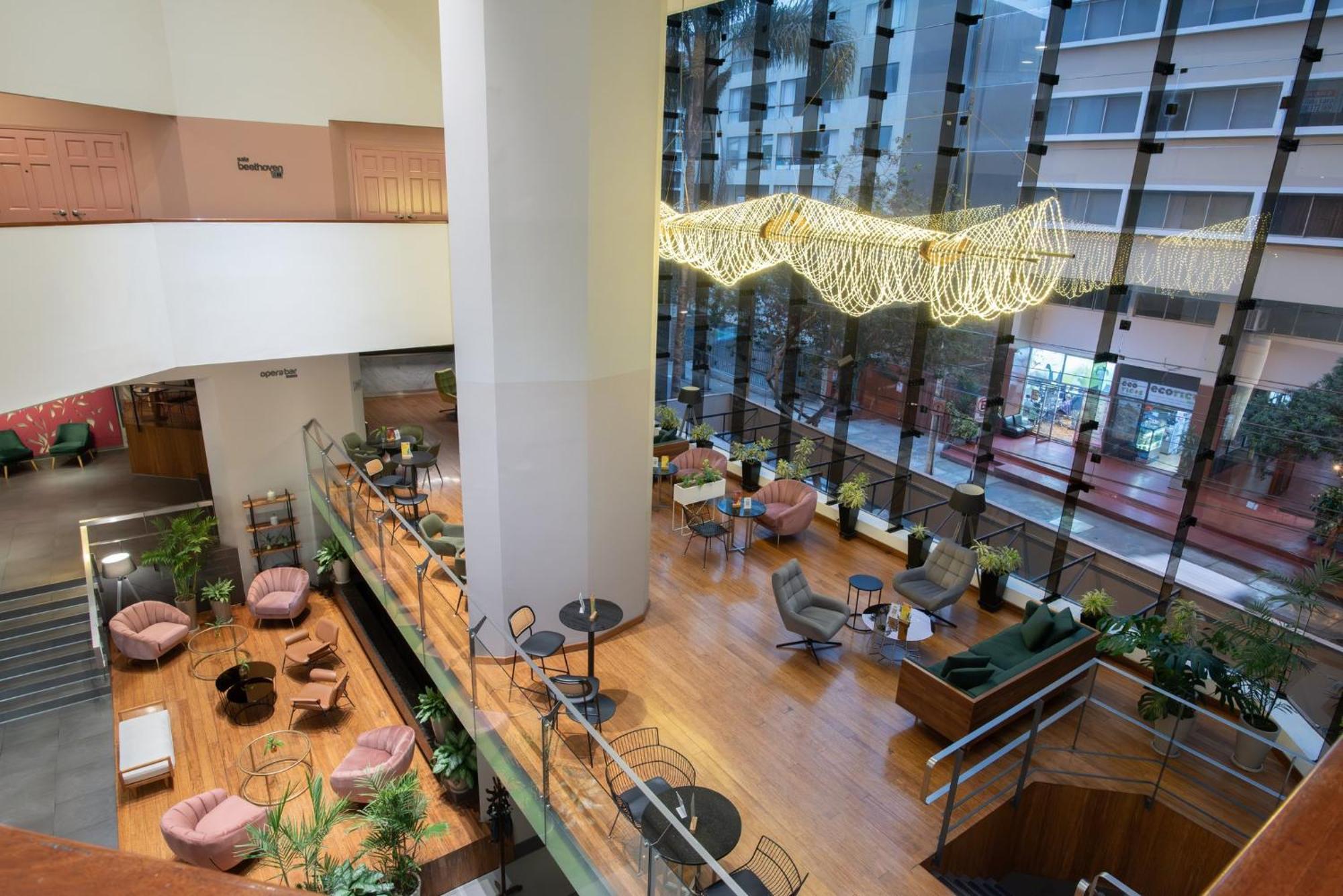 Crowne Plaza Lima By Ihg Hotel Exterior foto The interior of the hotel